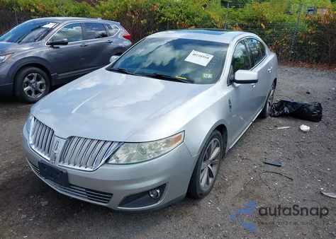 2009 Lincoln Mks из США, поврежденный, VIN 1LNHM94RX9G607124